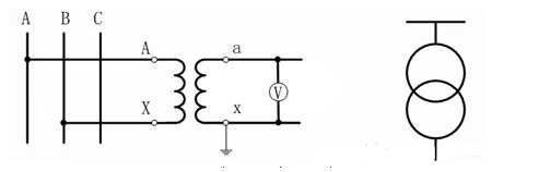 单相电压互感器接线方式